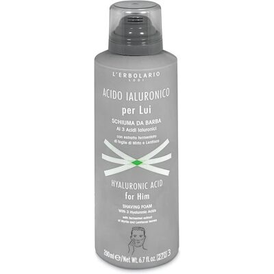 L'Erbolario Espuma de Afeitar con Ácido Hialurónico para Hombre - Piel Sensible L'Erbolario Espuma de Afeitar con Ácido Hialurónico para Hombre - Piel Sensible