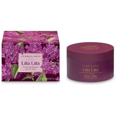 L'Erbolario Crème parfumée pour le Corps Lilas - Publicité L'Erbolario Crème parfumée pour le Corps Lilas - Publicité