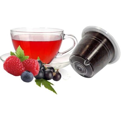 Caffè Kickkick - 10 Tisane Frutti di Bosco Capsule - Nespresso Caffè Kickkick - 10 Tisane Frutti di Bosco Capsule - Nespresso