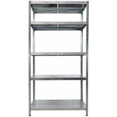 GRIMA Scaffale in Metallo 5 Ripiani - 120x60x195 cm, 260kg GRIMA Scaffale in Metallo 5 Ripiani - 120x60x195 cm, 260kg