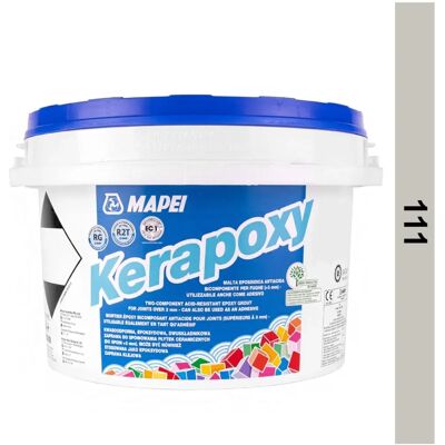 Mapei KERAPOXY FUGA Joint Époxy - Argent 2kg - Publicité Mapei KERAPOXY FUGA Joint Époxy - Argent 2kg - Publicité