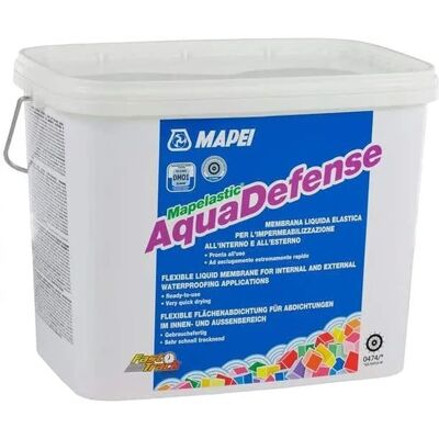 Mapei Mapelastic Aquadefense Flüssige Membran - Abdichtung 15kg Mapei Mapelastic Aquadefense Flüssige Membran - Abdichtung 15kg