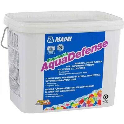 MAPEI Mapelastic AquaDefense - Membrane liquide d'étanchéité - Publicité MAPEI Mapelastic AquaDefense - Membrane liquide d'étanchéité - Publicité