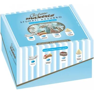 Maxtris Confetti Blu - Mandorle con Gusti di Frutta - 500g Maxtris Confetti Blu - Mandorle con Gusti di Frutta - 500g