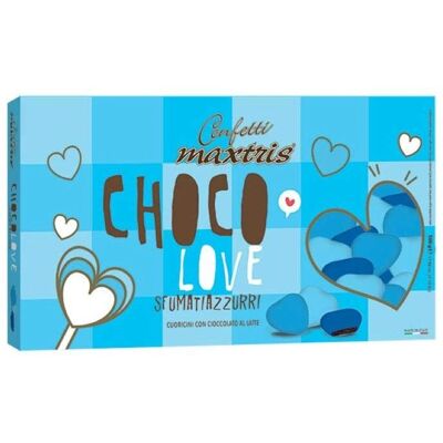 Confetti cuore blu Maxtris - 500g Confetti cuore blu Maxtris - 500g
