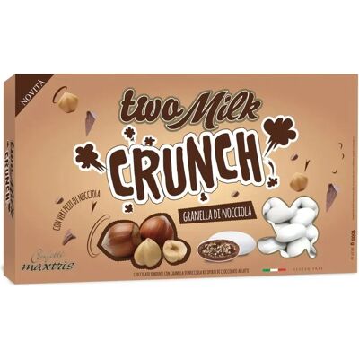 Maxtris TwoMilk Crunch Nocciola - Confetti di Cioccolato Maxtris TwoMilk Crunch Nocciola - Confetti di Cioccolato