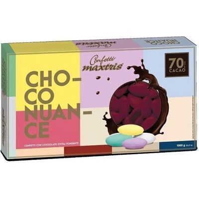 Maxtris Confetti Bordeaux - Cioccolato Fondente 1kg Maxtris Confetti Bordeaux - Cioccolato Fondente 1kg