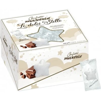 Maxtris - Confetti - Stelle di cioccolato al latte 500g Maxtris - Confetti - Stelle di cioccolato al latte 500g