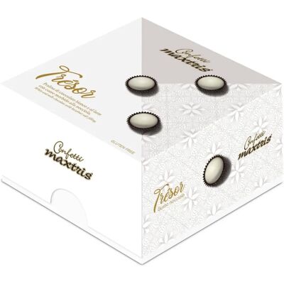 Maxtris Tresor Bianchi 500g - Praline di Cioccolato Bianco e al Latte Maxtris Tresor Bianchi 500g - Praline di Cioccolato Bianco e al Latte