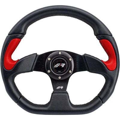 Simoni Racing X2 Poly Leder Sportstuurwiel - Stuurwiel Simoni Racing X2 Poly Leder Sportstuurwiel - Stuurwiel