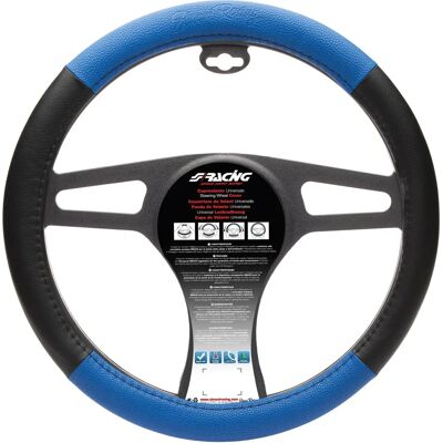 Housse de Volant Simoni Racing - Bleu/Noir - 37-39cm Housse de Volant Simoni Racing - Bleu/Noir - 37-39cm
