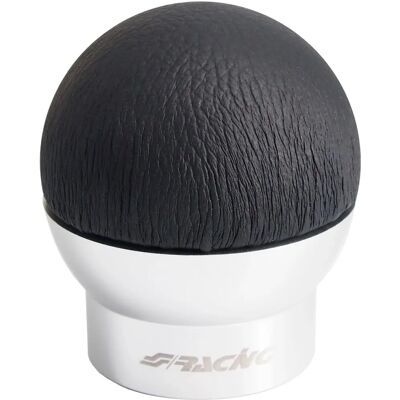 Simoni Racing COL/N Chrome Leather Gear Shift Knob - Automotive Simoni Racing COL/N Chrome Leather Gear Shift Knob - Automotive