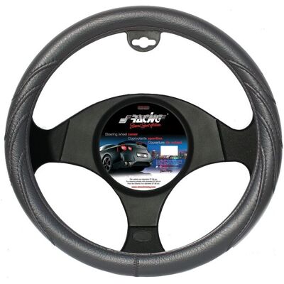 Simoni Racing - Trophy Dark - Nero - Steering wheel cover Simoni Racing - Trophy Dark - Nero - Steering wheel cover