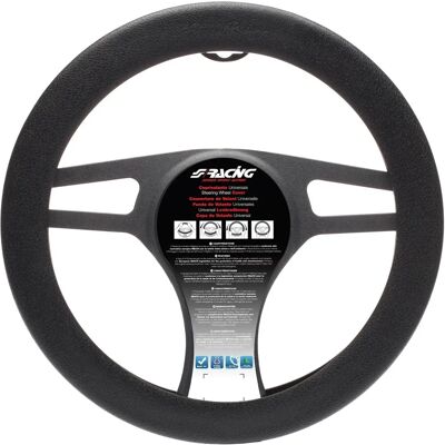 Simoni Racing Soft Silicon Steering Wheel Cover - 37-39cm - Black Simoni Racing Soft Silicon Steering Wheel Cover - 37-39cm - Black