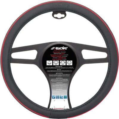Copri volante Speed di Simoni Racing - 37-39cm - Rosso/Nero Copri volante Speed di Simoni Racing - 37-39cm - Rosso/Nero