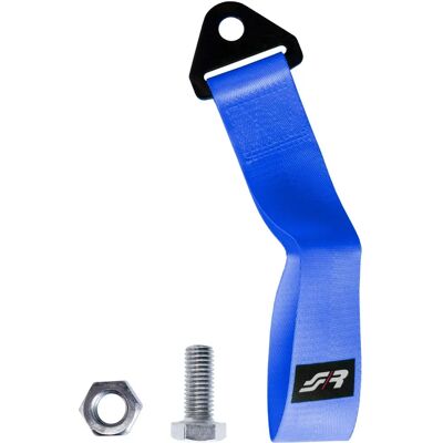 Simoni Racing Tow Rope Blue - 3000 Kg - 28 Cm - Tow Rope Simoni Racing Tow Rope Blue - 3000 Kg - 28 Cm - Tow Rope