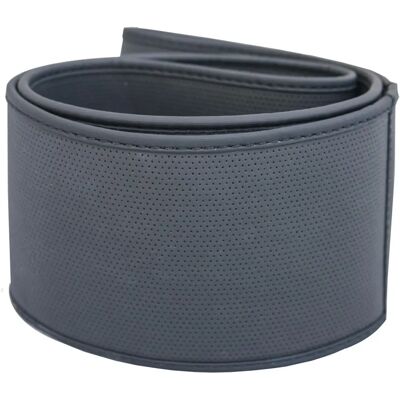 Simoni Racing Leather Steering Wheel Cover - 39-41cm - Black Simoni Racing Leather Steering Wheel Cover - 39-41cm - Black