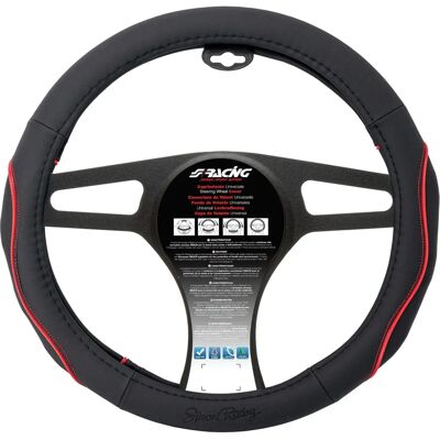 Funda de Volante Simoni Racing Pretty Black - 37-39cm - Cuero Sintético Funda de Volante Simoni Racing Pretty Black - 37-39cm - Cuero Sintético