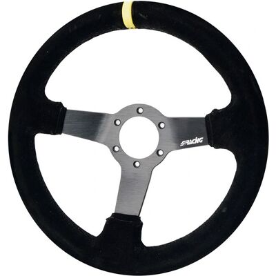 Simoni Racing Carrera - Black Mocka - Ø320mm Steering Wheel Simoni Racing Carrera - Black Mocka - Ø320mm Steering Wheel
