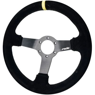 Simoni Racing Carrera - Czarny Mocka - Ø320mm Kierownica Simoni Racing Carrera - Czarny Mocka - Ø320mm Kierownica