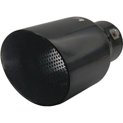 Pot d'échappement Simoni Racing - ø102xL210mm - Noir - Rond/Incliné - Pièce auto Pot d'échappement Simoni Racing - ø102xL210mm - Noir - Rond/Incliné - Pièce auto