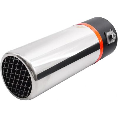 Silencieux d'échappement rond Inox Simoni Racing - Ø60xL170mm - Installation 3 Silencieux d'échappement rond Inox Simoni Racing - Ø60xL170mm - Installation 3