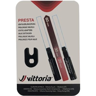 Vittoria Ventilverlängerung - 20 mm - Schwarz Vittoria Ventilverlängerung - 20 mm - Schwarz