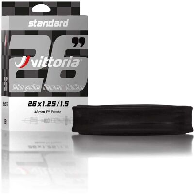 Vittoria MTB Binnenband - 27.5x1.5/2.0 Schrader 48mm Vittoria MTB Binnenband - 27.5x1.5/2.0 Schrader 48mm