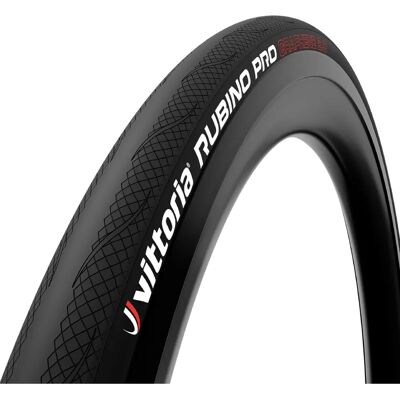 Pneu de Route Vittoria Rubino Pro IV G2.0 - Tubeless - Noir - 700c - Publicité Pneu de Route Vittoria Rubino Pro IV G2.0 - Tubeless - Noir - 700c - Publicité