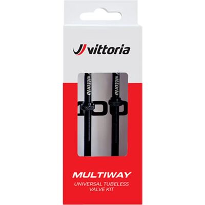 Zawory Tubeless Multiway Vittoria - Czarny - Droga/MTB - Zawory Zawory Tubeless Multiway Vittoria - Czarny - Droga/MTB - Zawory