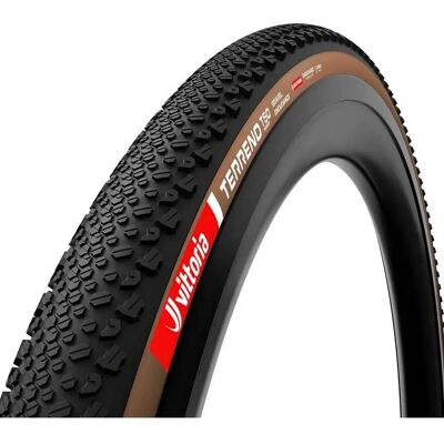 Pneu Vittoria T50 Gravel - Marron 700x40c - Tubeless Ready Pneu Vittoria T50 Gravel - Marron 700x40c - Tubeless Ready