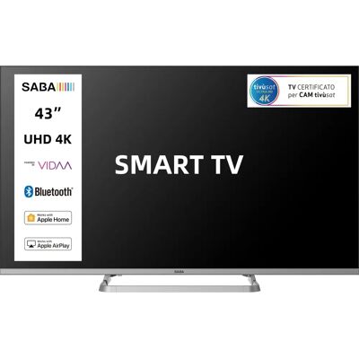 Saba TV 43 pollici 4K Ultra HD Smart - TV Saba TV 43 pollici 4K Ultra HD Smart - TV
