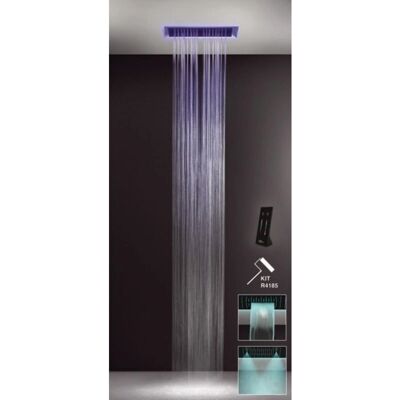 Gessi Afilo - Multifunktions Dusch-System - Regen, Lichttherapie Gessi Afilo - Multifunktions Dusch-System - Regen, Lichttherapie