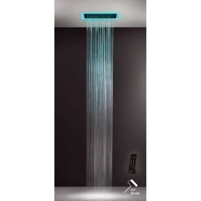 Gessi Afilo Multifunktions-Dusch-System - Regen, Lichttherapie - 57401279 Gessi Afilo Multifunktions-Dusch-System - Regen, Lichttherapie - 57401279