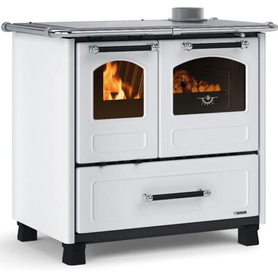 La Nordica-Extraflame Cucina a Legna Family 4,5 Bianca - Stufa a legna La Nordica-Extraflame Cucina a Legna Family 4,5 Bianca - Stufa a legna