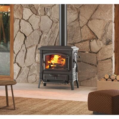 La Nordica Extraflame ISETTA EVO 4.0 - Estufa negra resistente La Nordica Extraflame ISETTA EVO 4.0 - Estufa negra resistente