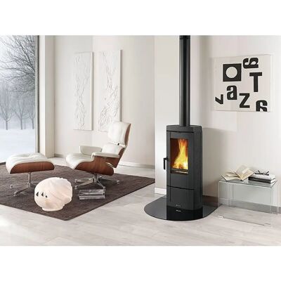 Estufa de leña Extraflame Candy - Fundición, 7.2kW, Negro Estufa de leña Extraflame Candy - Fundición, 7.2kW, Negro