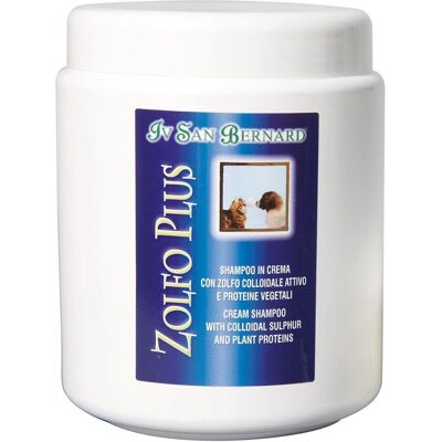 Iv San Bernard Complejo Mineral Zolfo Plus Champú en Crema - Animal Iv San Bernard Complejo Mineral Zolfo Plus Champú en Crema - Animal