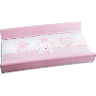Matelas à Langer PVC Rose Italbaby - Barrières de Sécurité, S'adapte à Toutes les Tables - Publicité Matelas à Langer PVC Rose Italbaby - Barrières de Sécurité, S'adapte à Toutes les Tables - Publicité