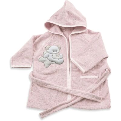 Italbaby Peignoir Rose à Capuche - Peignoir Italbaby Peignoir Rose à Capuche - Peignoir