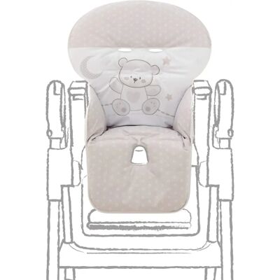 Italbaby Jolie Choco PVC High Chair Cover - High Chair Cover Italbaby Jolie Choco PVC High Chair Cover - High Chair Cover