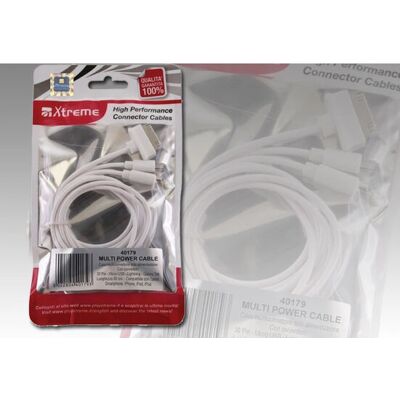 Cavo USB Xtreme 40179 - Multi-connettore 0,5m per iPhone, Micro USB, Lightning Cavo USB Xtreme 40179 - Multi-connettore 0,5m per iPhone, Micro USB, Lightning