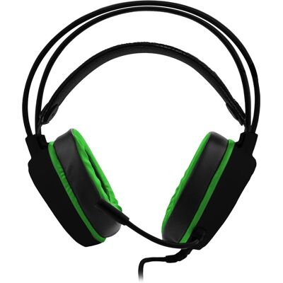 Cuffia da gioco cablata Xtreme Head-band Nero, Verde Cuffia da gioco cablata Xtreme Head-band Nero, Verde