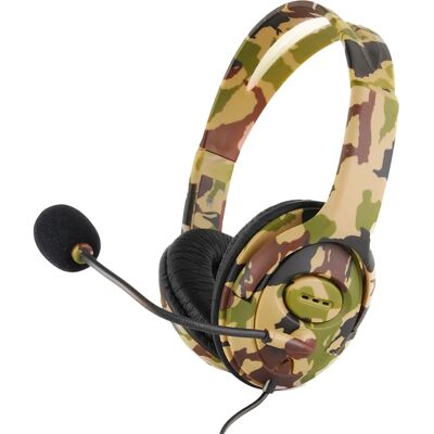 Xtreme XC16PRO Gaming-Kopfhörer - Camouflage Stereo Headset mit Mikrofon Xtreme XC16PRO Gaming-Kopfhörer - Camouflage Stereo Headset mit Mikrofon