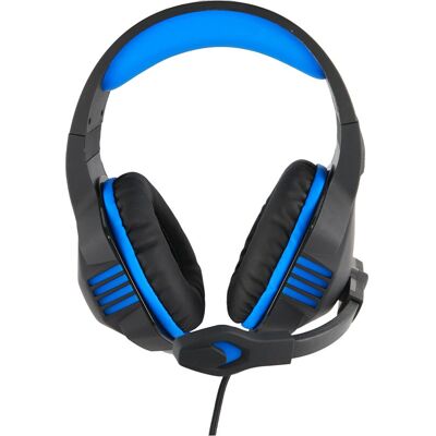Casque gaming Xtreme Horizon X24-Pro - Noir, Bleu - Publicité Casque gaming Xtreme Horizon X24-Pro - Noir, Bleu - Publicité