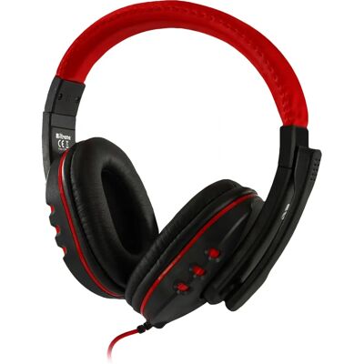 Xtreme 95642 Cuffie da gioco cablate - Cuffie, Nero, Rosso Xtreme 95642 Cuffie da gioco cablate - Cuffie, Nero, Rosso