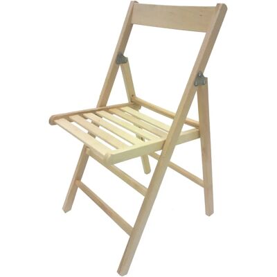 Fraschetti 4 pcs chaise pliante en bois - Folding chair - Publicité Fraschetti 4 pcs chaise pliante en bois - Folding chair - Publicité