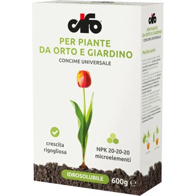 CIFO Concime in Polvere - 600g per Piante da Giardino CIFO Concime in Polvere - 600g per Piante da Giardino