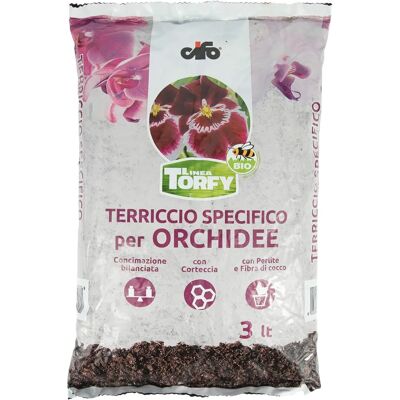 CIFO - Terriccio orchidee, 3L - Biologico, Ben drenante, pH bilanciato CIFO - Terriccio orchidee, 3L - Biologico, Ben drenante, pH bilanciato