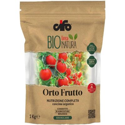 NO BRAND - BioNatura Frutto - 1 kg - Granular - Fertilizzante NO BRAND - BioNatura Frutto - 1 kg - Granular - Fertilizzante